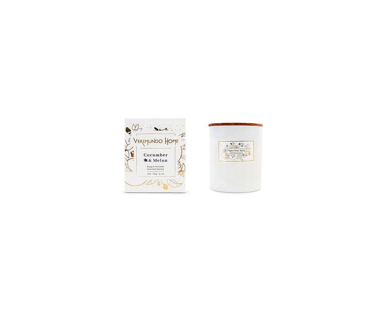Veremundo Home - Wholesale Jar/Filled Candle - Paris Scented Candle V30 - WHITE DESIGN7