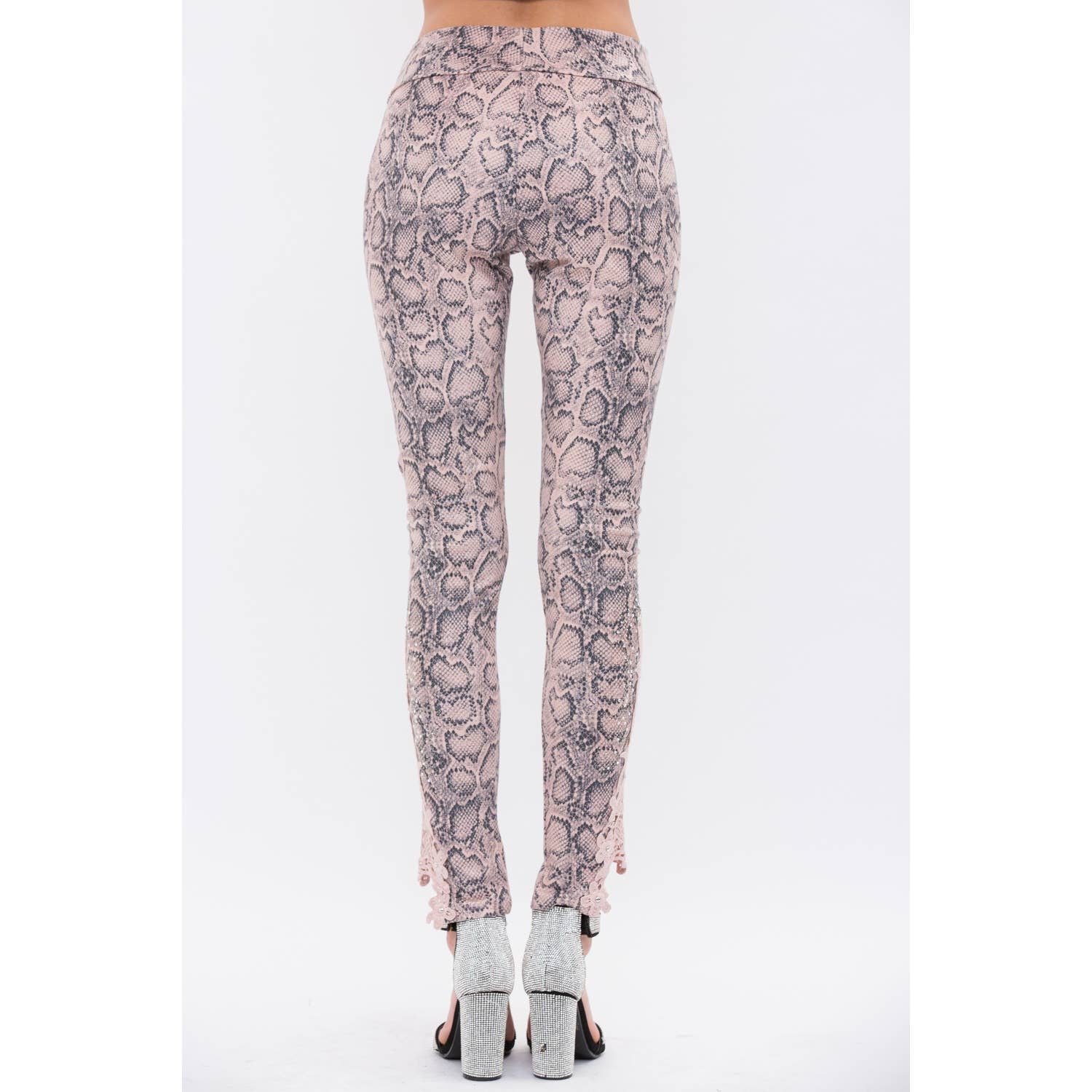VOCAL - Wholesale Fashion Leggings - Women's - ANIMAL PRINT FAUX LEATHER LEGGINGS7