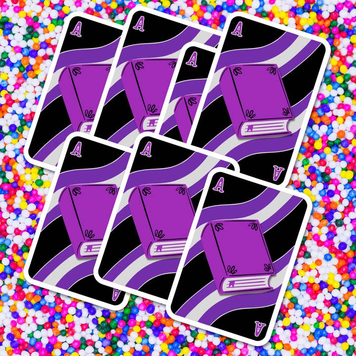 Sprinkles Studios - Wholesale Sticker - Ace Reader Vinyl Sticker1