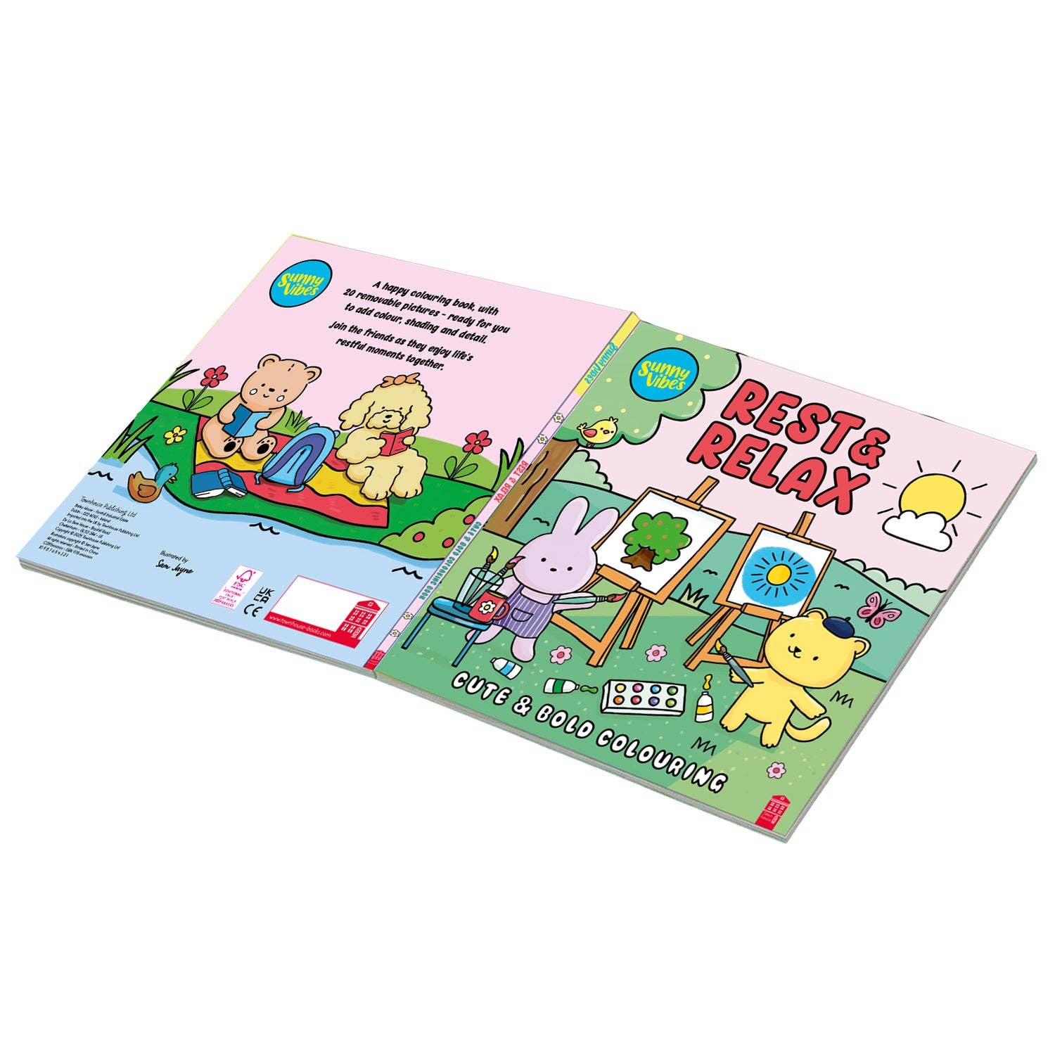 Myga – Großhandel Mal- & Aktivitätsbuch – Kind & Baby – Sunny Vibes Malreihe13