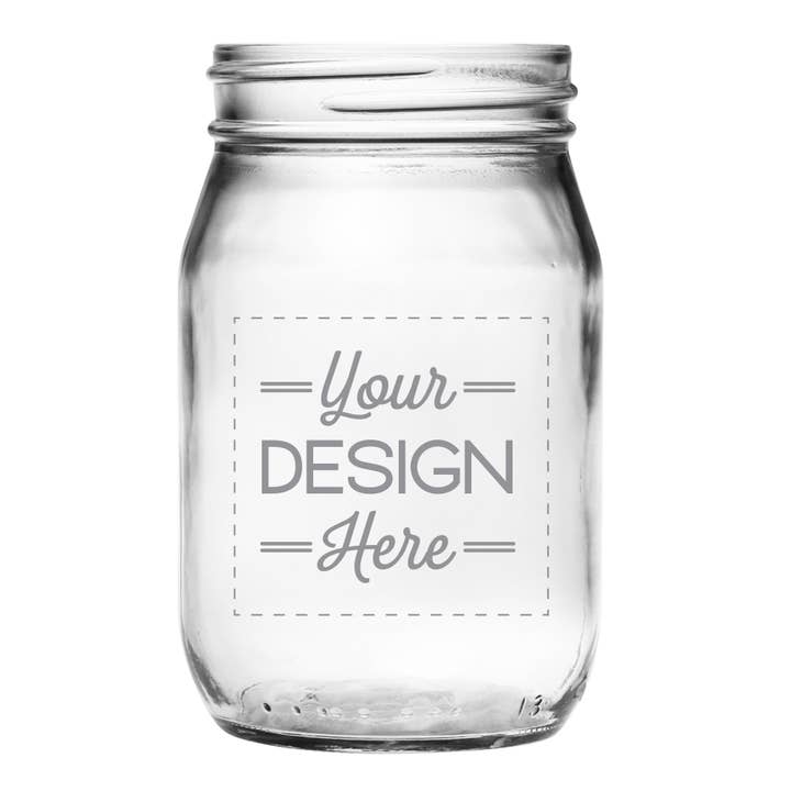 Pot à boire avec œuvre d'art personnalisée pour la vente par Susquehanna Glass Company