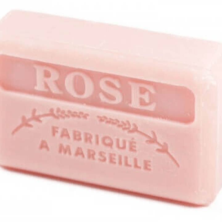 French Soap Wholesale - Wholesale Bar Soap - 125g Rose Wholesale French Soap2