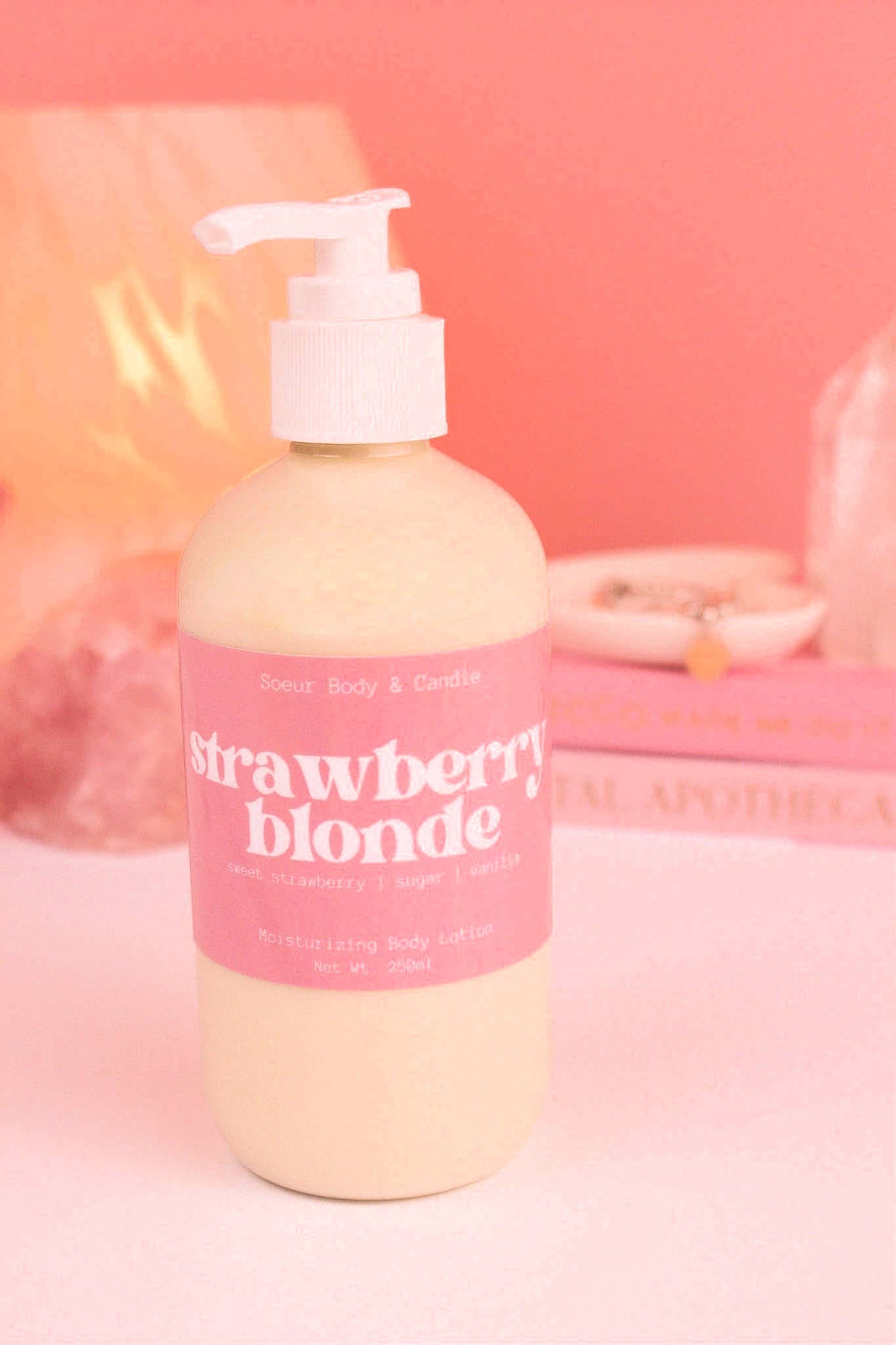 Soeur Body and Candle – Creme/loção corporal por atacado – Loção Corporal Louro Avermelhado4