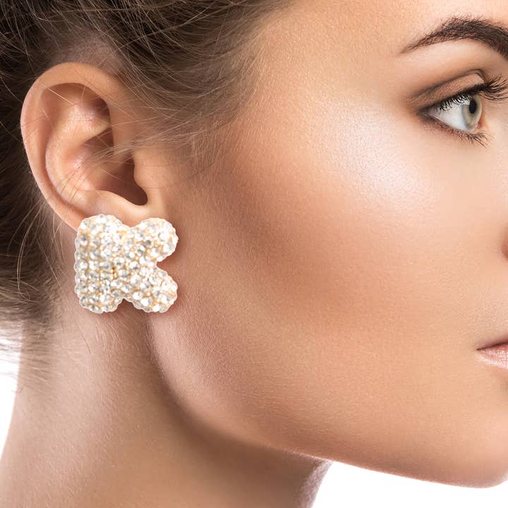 Claro Pregos de strass letra K para venda a revendedores na Faire1