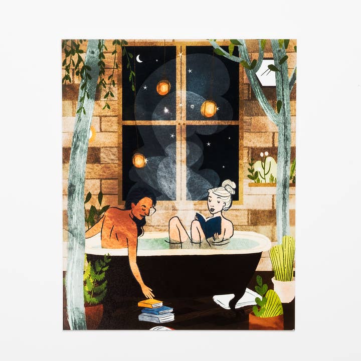 Wild Optimist - Wholesale Art Print - Bath Print2
