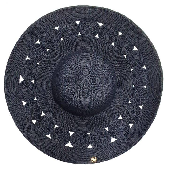 Chapéu de sol com detalhes recortados por atacado de Seaspray Swimwear