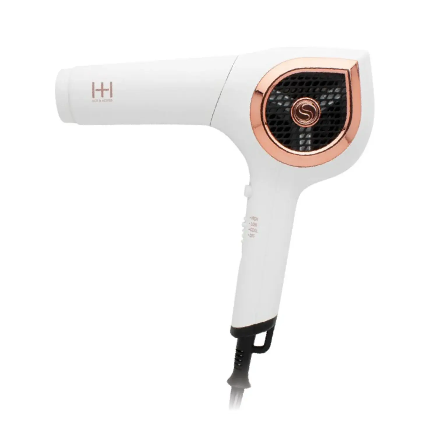 Annie International, Inc. - Wholesale Hair Dryer - Hot & Hotter Ceramic Ionic Turbo 3000 Hair Dryer White1
