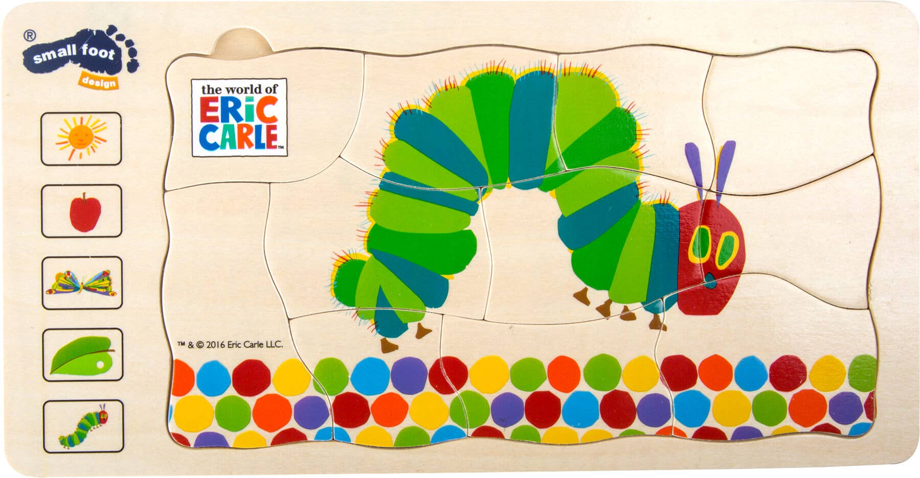 small foot - Wholesale Puzzle - Kids - The Very Hungry Caterpillar Layer Puzzle0