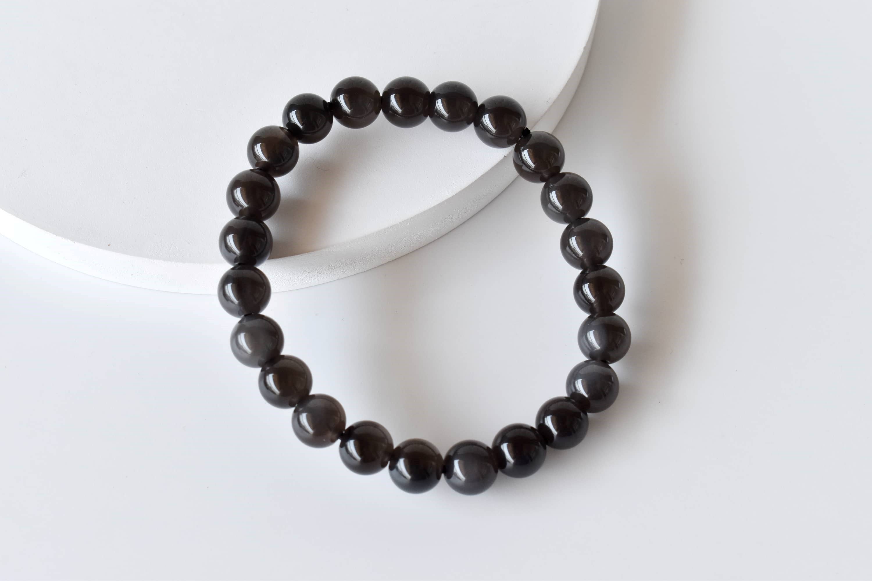 Soothing Crystals - Wholesale Beaded Bracelet - Healing Bracelet | Black Obsidian | Gemstone Bracelet1