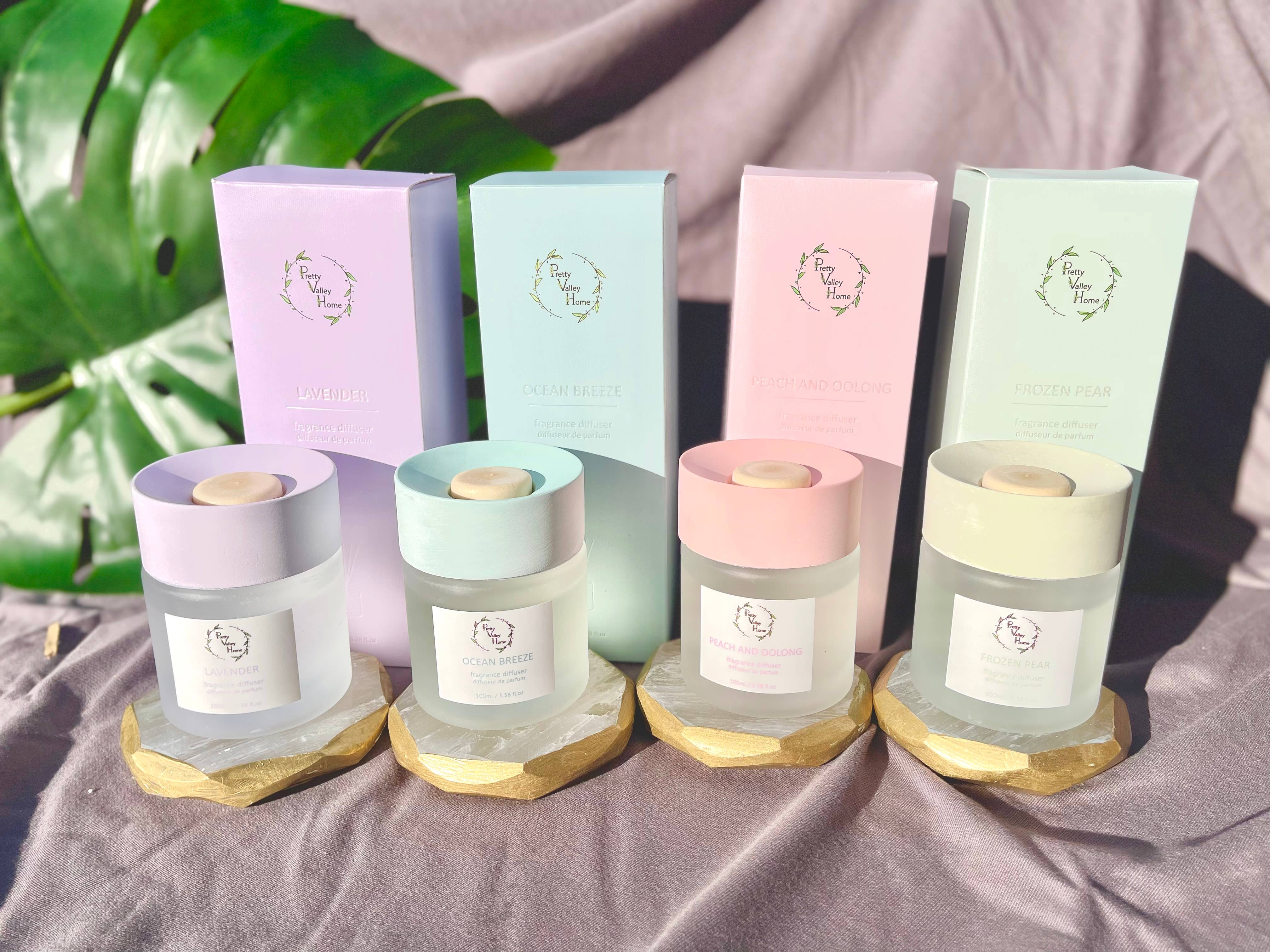 Pretty Valley Home - Wholesale Reed Diffuser - Pastel Top Reed Diffusers - 100ml7