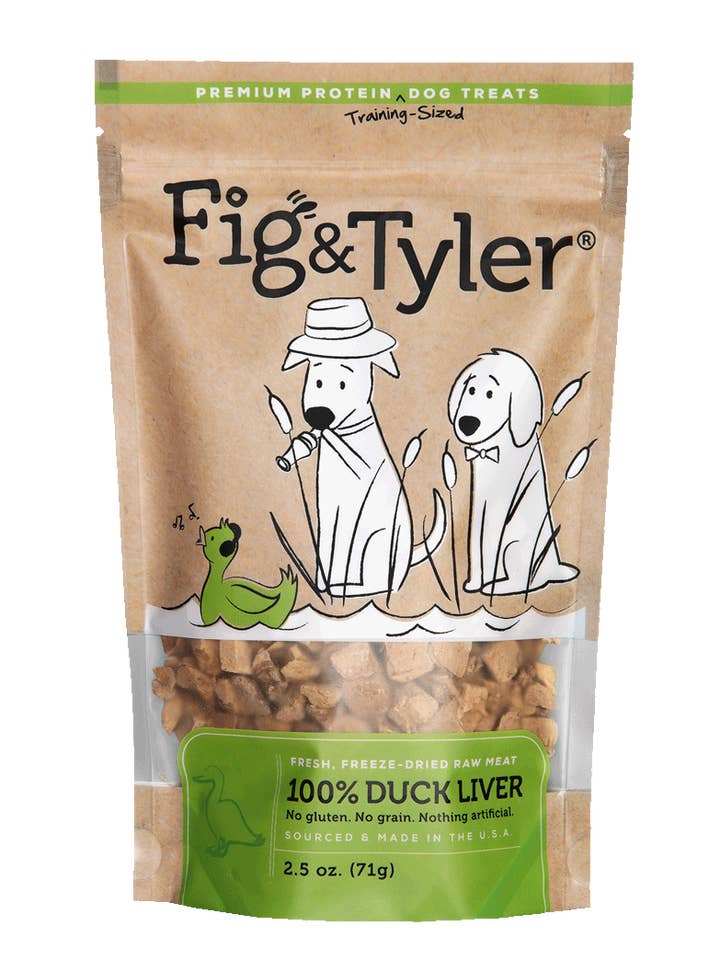 Freeze-Dried Duck Liver Morsels for wholesale by Fig & Tyler