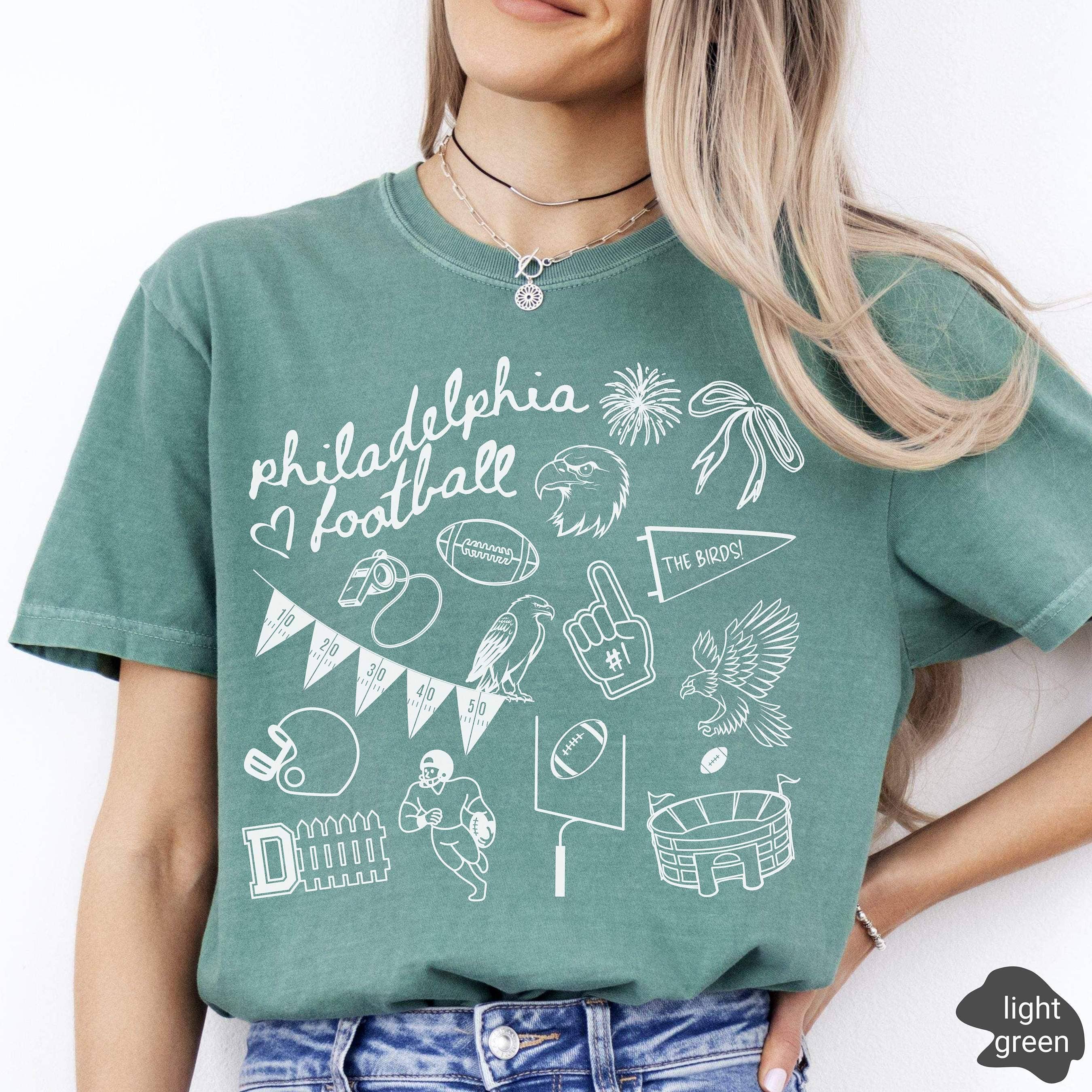 TheKingShirt - Wholesale Graphic Sweatshirt - Women's - Philadelphia Football Game Day - Trendy Gift for Philly Fan3