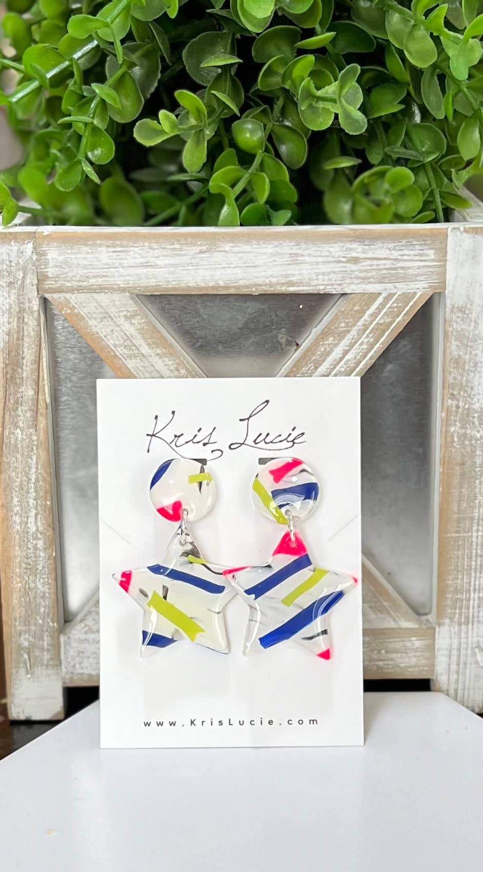 Kris Lucie - Wholesale Dangle Earrings - 90's Star Earrings2