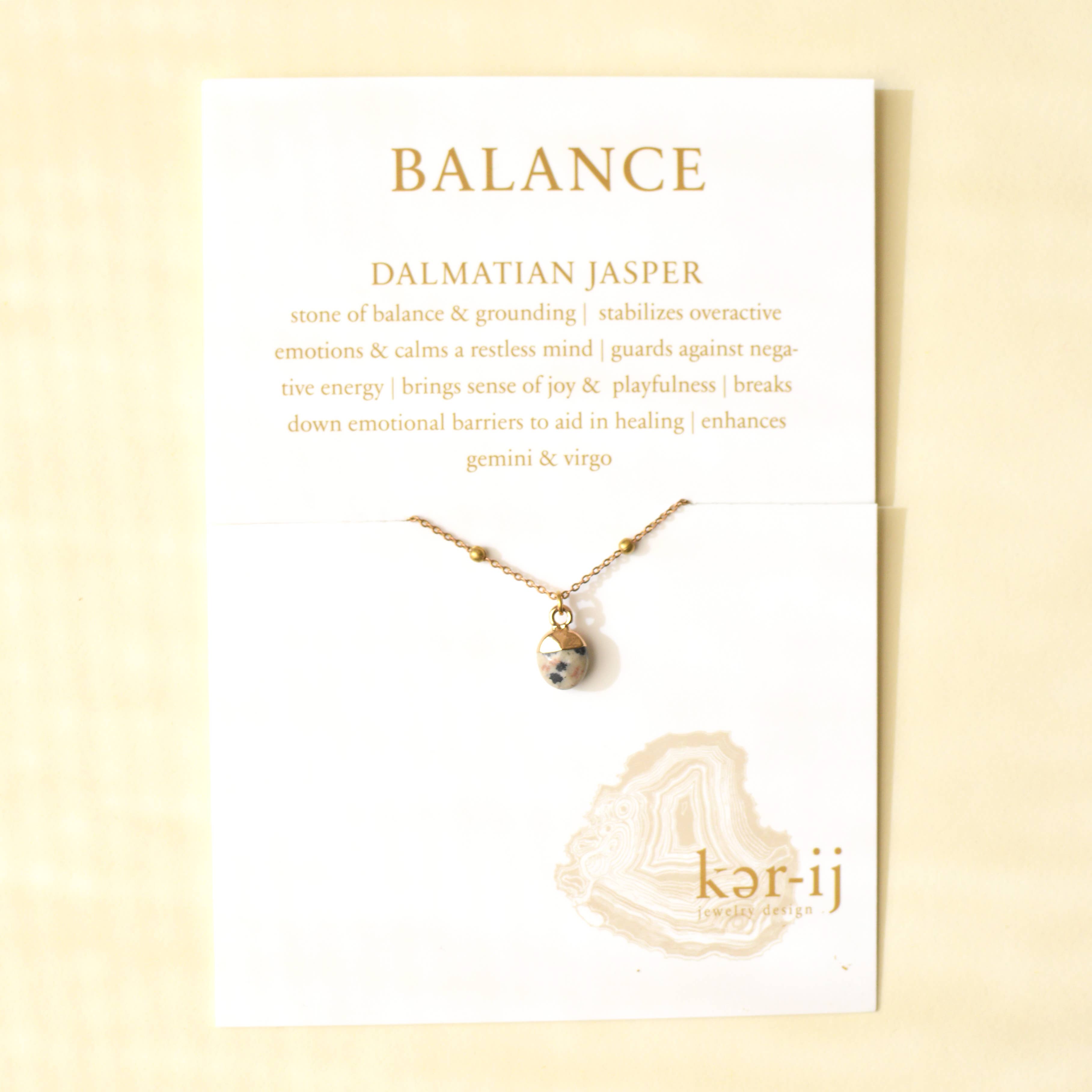 Ker-ij Jewelry - Vendita all'ingrosso Collana con ciondolo/pendaglio - Collana con pietra curativa su carte2