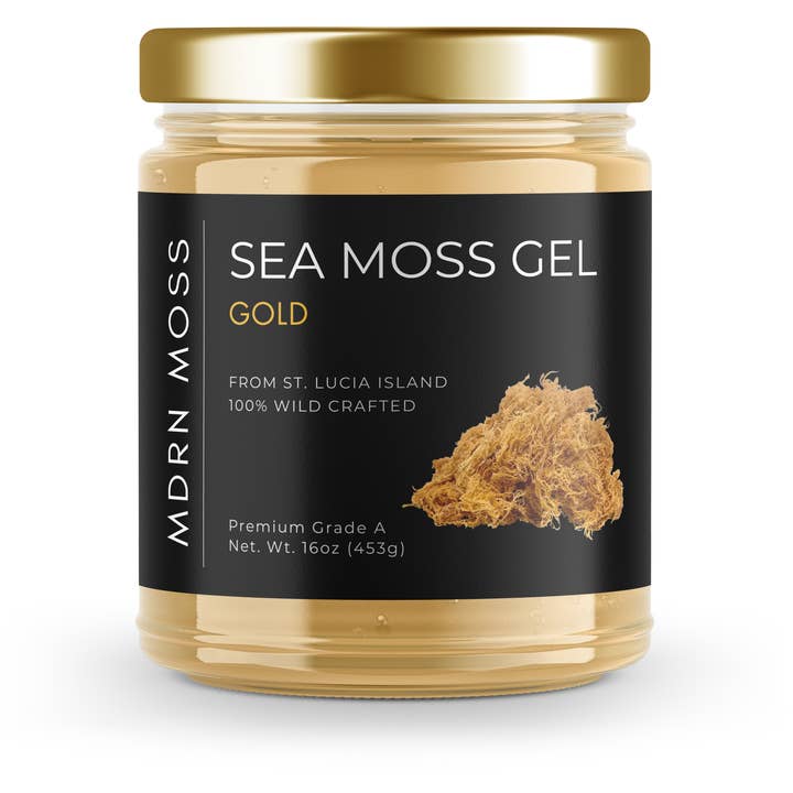 Sea Moss Gel Gold for wholesale by MDRN Moss