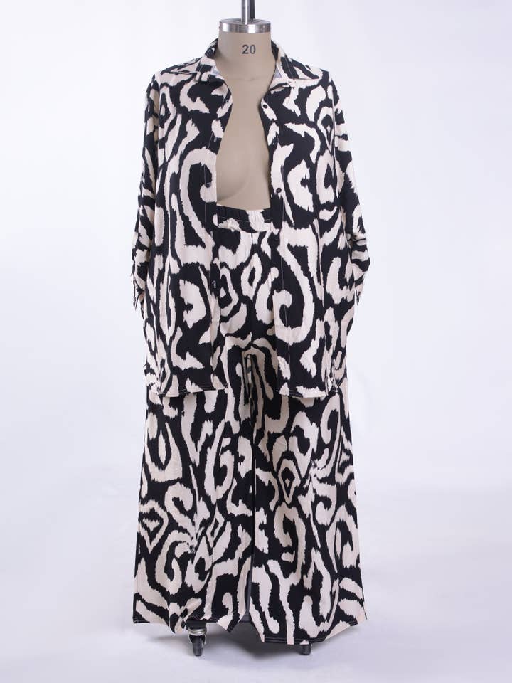 Abstrakt samordsæt - 1985 for engroshandel hos Jeld Wholesale