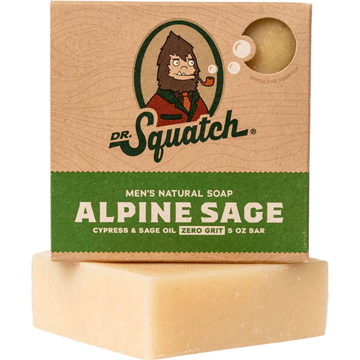 Alpine Sage Bar Soap - 6 Units for wholesale by Dr. Squatch