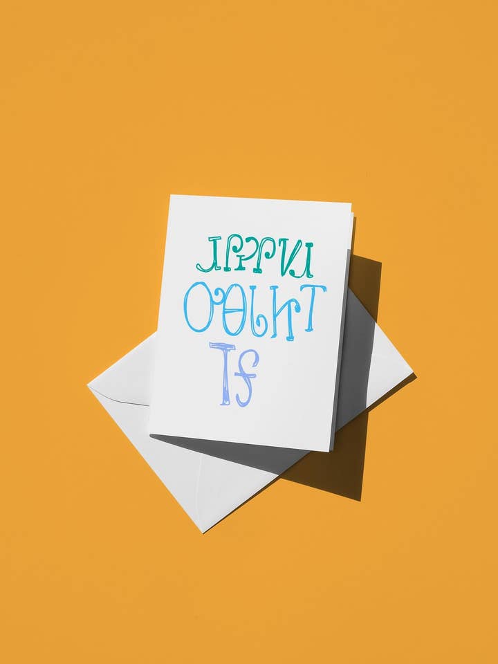 Biglietto per la Festa della Mamma Cherokee in sillabario pastello – Design carino e colorato, regalo perfetto con messaggio sincero per la vendita all'ingrosso da parte di semiserious studio