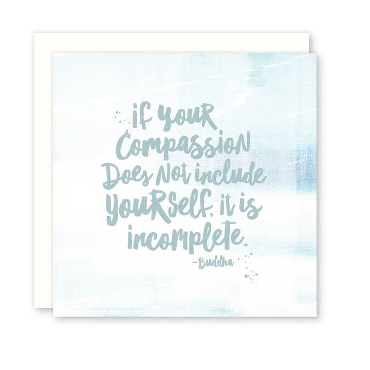 Compassie -Boeddha - (Inspirerend) voor wholesale door Raincity Prints