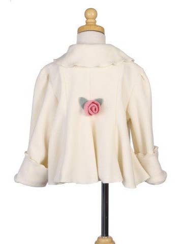 #6014 Ivory Fleece Garden Jacket for wholesale on Faire5