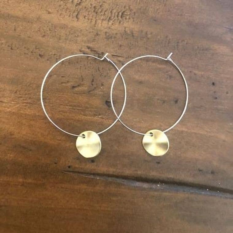 bubs & sass – Engroshandel Hoops – hamret cirkel dingle hoops2