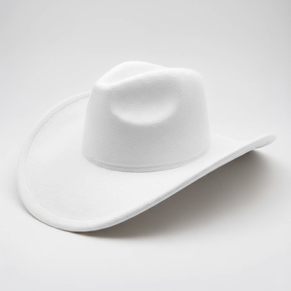 Sensibling Corp. - Wholesale Cowboy Hat - Women's - Faux Suede Western Cowboy Fedora Hat8