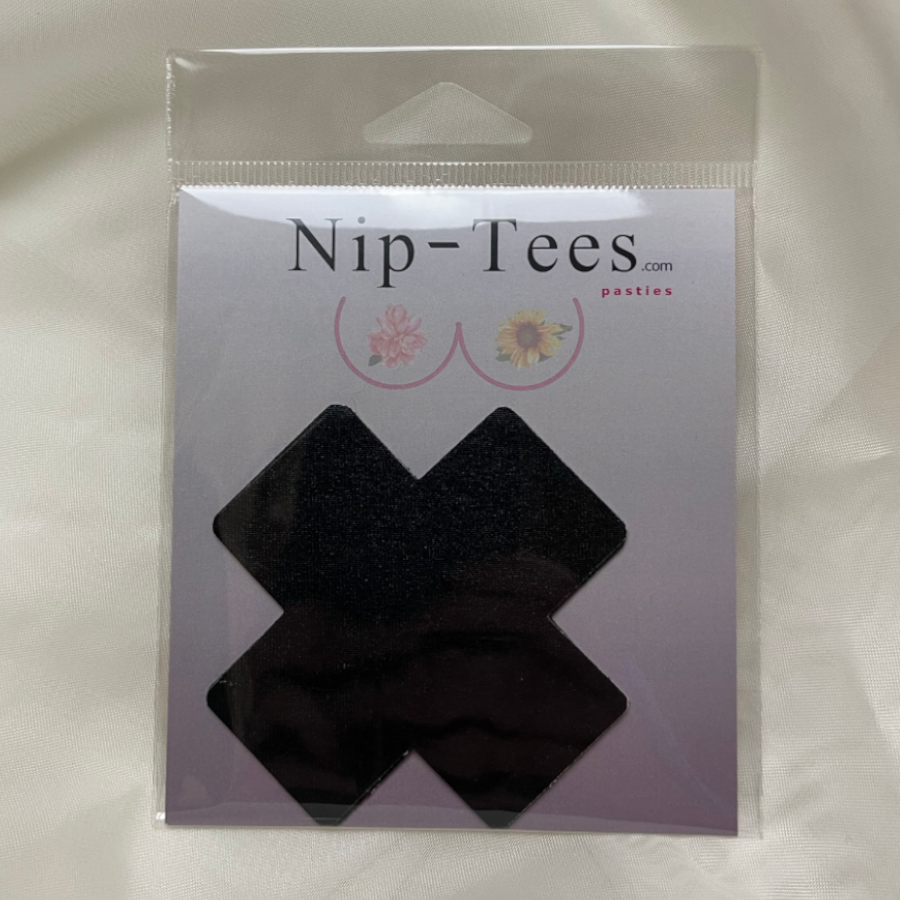 Niptees - Vente Cache-téton – femme - Couvre-tétons métallisés en forme de croix en forme de croix9