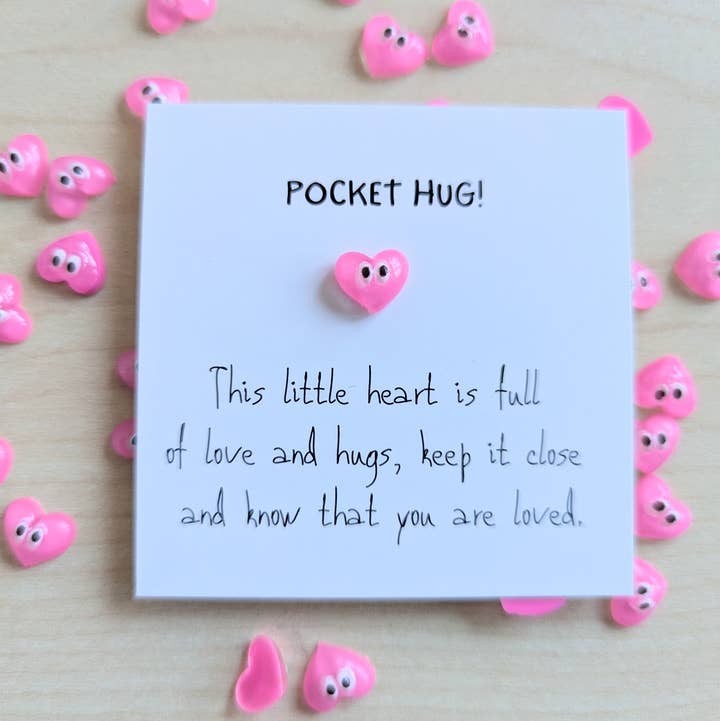 Uplifted Ink - Wholesale Encouragement Card - Pocket Hug Mini Card - Handmade Keepsake with Personal Note0