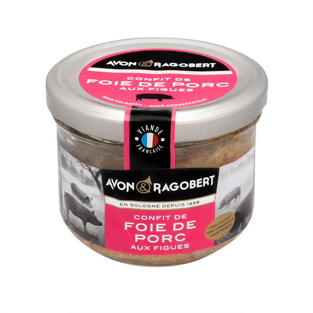 Avon & ragobert - Vendita all'ingrosso Confettura - Confit di fegato di maiale con fichi1