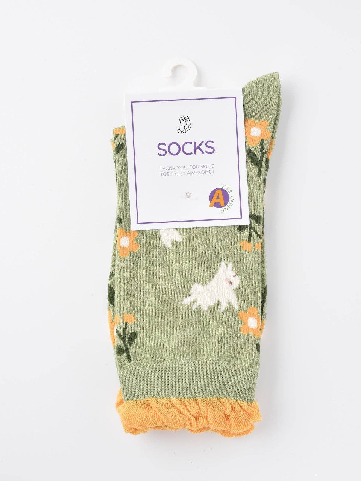 Funkyrel® Atzbranding Limited - Vente Chaussettes – femme - Rufia - Chaussettes mi-mollet femme série verte11