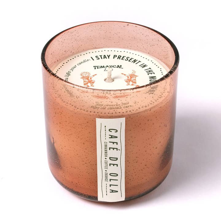 Café de Olla Jar Candle for wholesale by Temazcal Life