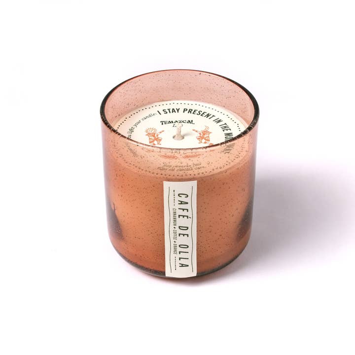 Temazcal Life - Wholesale Jar/Filled Candle - Café de Olla Candle