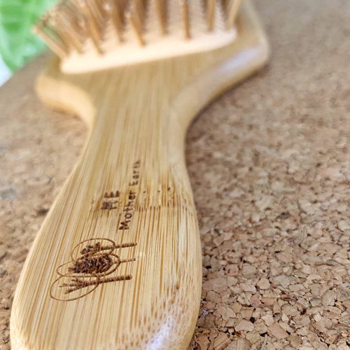 Me Mother Earth - Wholesale Hair Brush/Comb - Bamboo Paddle Hairbrush | Sustainable Beauty