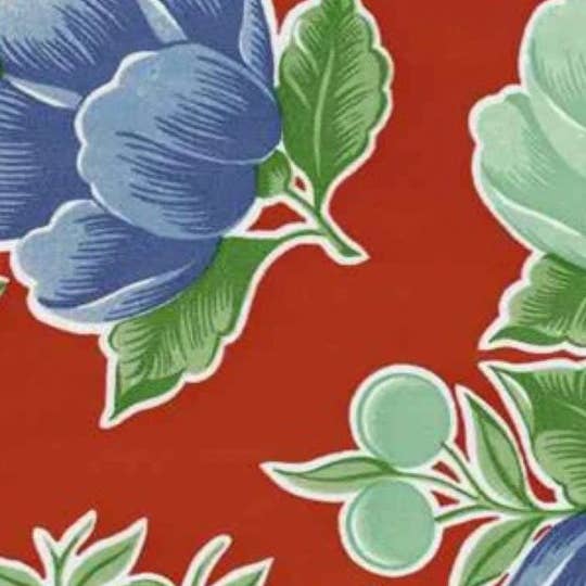 Oilcloth International - Wholesale Tablecloth - Poppy Yardage2