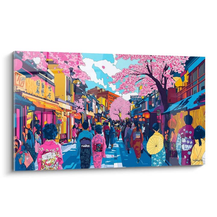 Tableau Yoshiwara chemin des âmes - édition japon pour la vente par Walensky