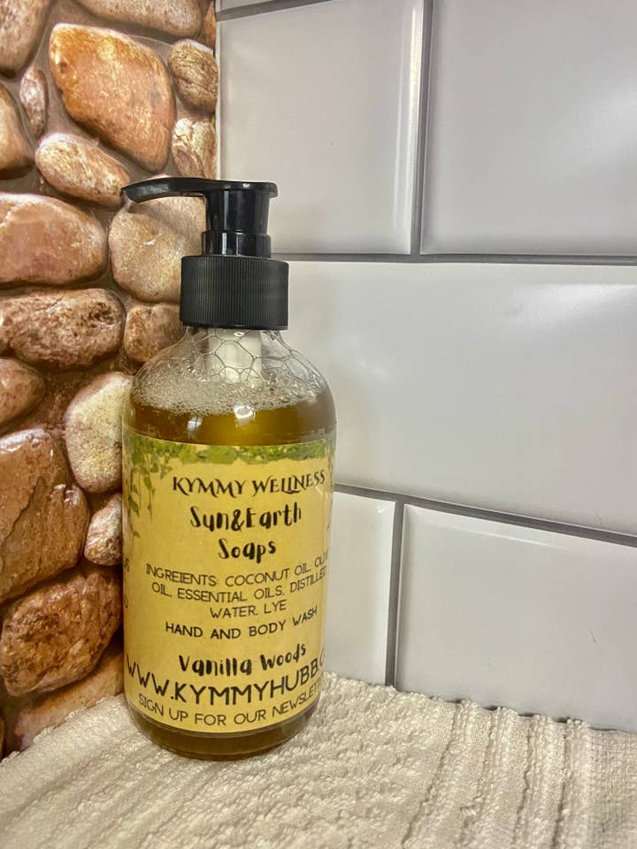 Savon de Castille Vanilla Woods pour la vente par Kymmy Wellness and Candles