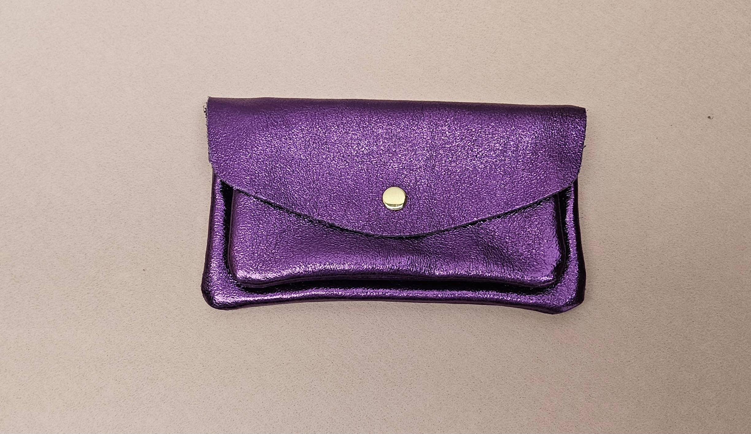 Royal marais - Wholesale Wallet - Women's - kangaroo double pocket cowhide leather wallet5