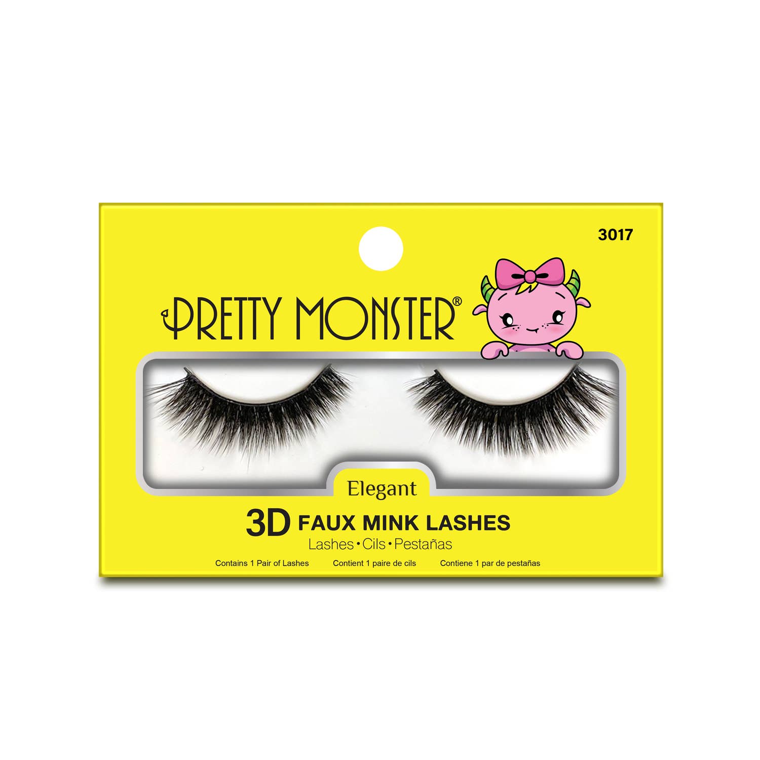 Rude Cosmetics – wholesale False/fake eyelashes – Pretty Monster Lashes Tabletop Display Set B, 108 pcs19