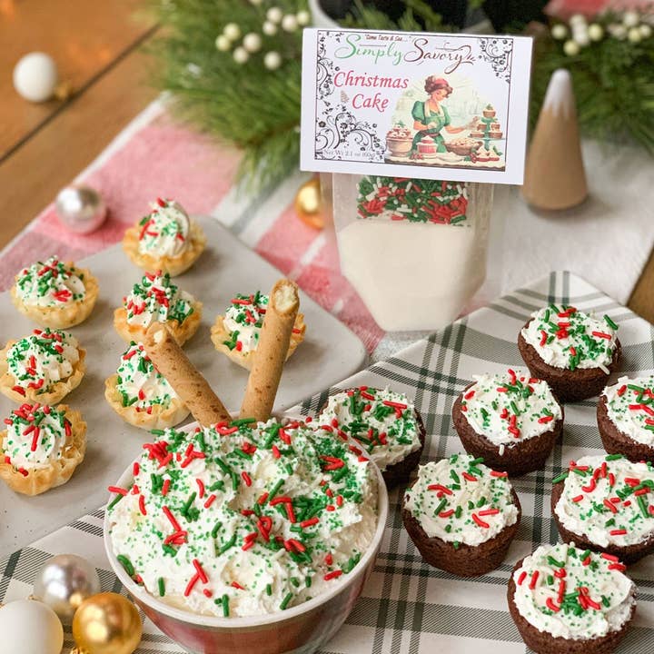 Simply Savory - Wholesale Cake Mix - Christmas Cake Dessert Mix