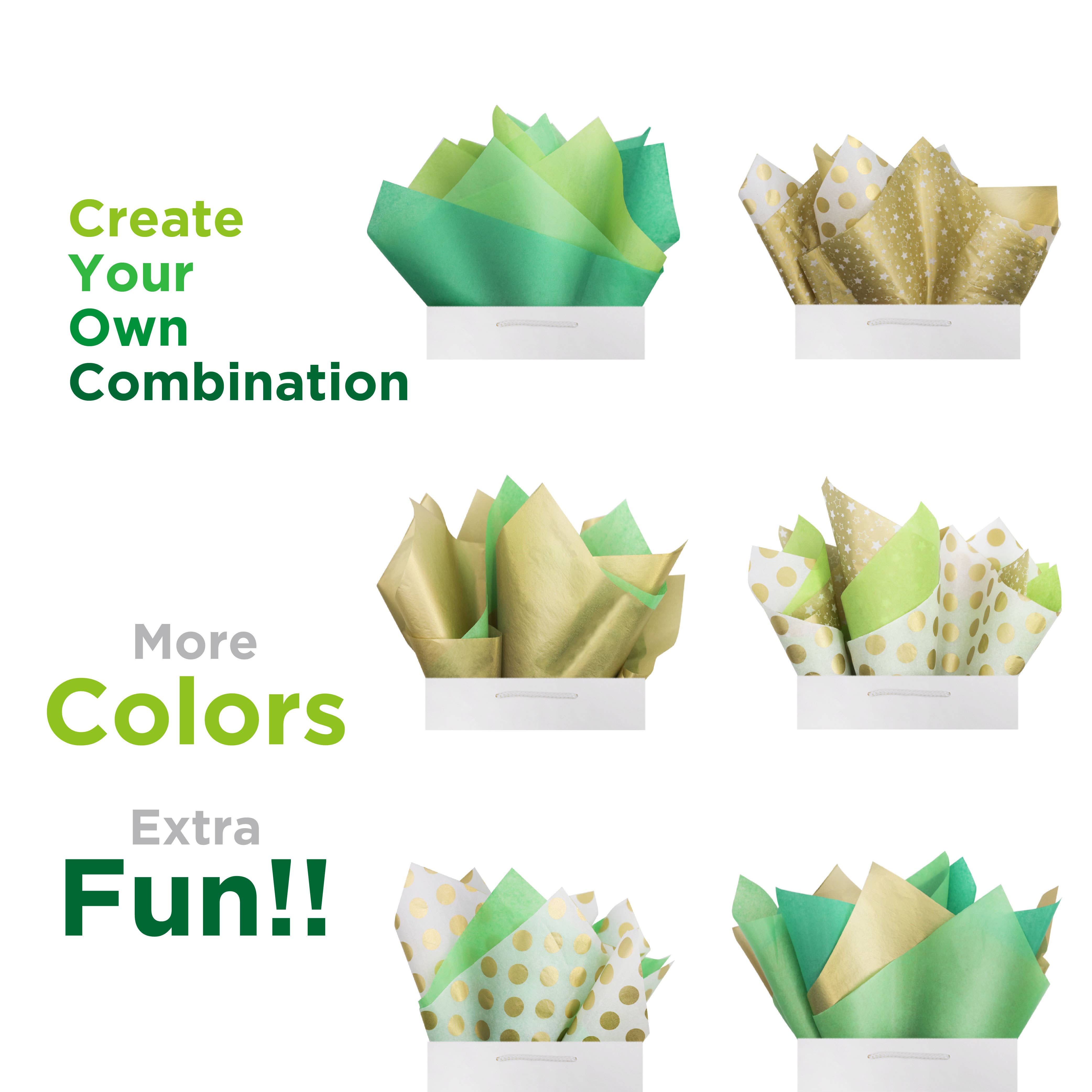 BllalaLab - Wholesale Vloeipapier - Limoengroen/groene kleur geschenkverpakking tissuepapier11