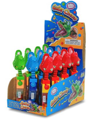 Taste Of The Rockies - Wholesale Hard Candy - Gator Chomp 12 Pack – Fun Candy Toy for Kids' Playtime0