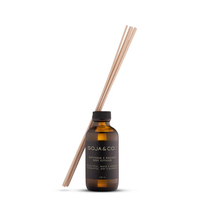 SOJA&CO.® - Wholesale Reed Diffuser - Reed Diffuser | Eucalyptus, Mint & Rosemary1
