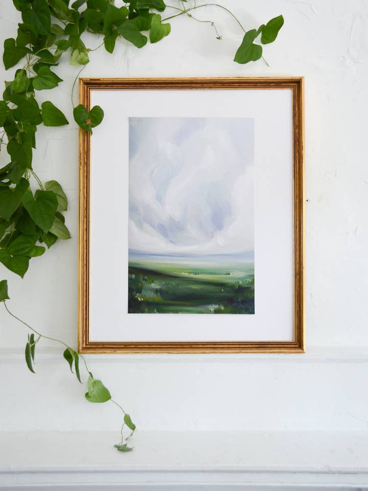 "Edelweiss" A Canvas Print by Emily Jeffords for wholesale by Emily Jeffords