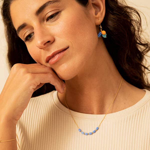 Srta.Bolitas - Vente Collier de perles - Collier Breeze3