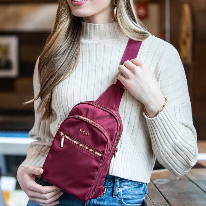 DM Merchandising - Wholesale Crossbody Bag - Women's - Kedzie Roundtrip Convertible Sling Open Stock