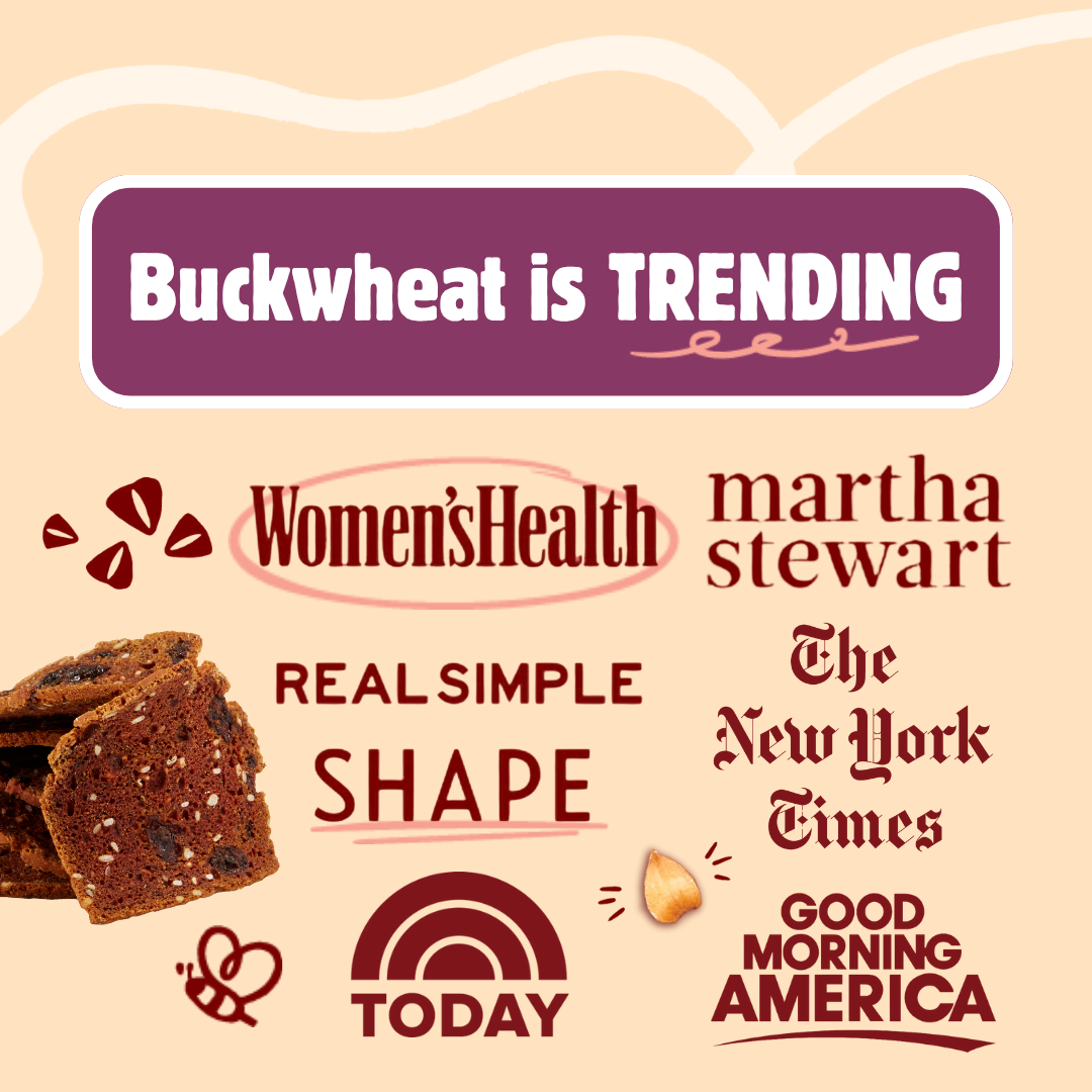 Better with Buckwheat | Maine Crisps - Wholesale Crackers - Maple Cinnamon Currant Crisps | Gluten-Free Crackers | Snack1
