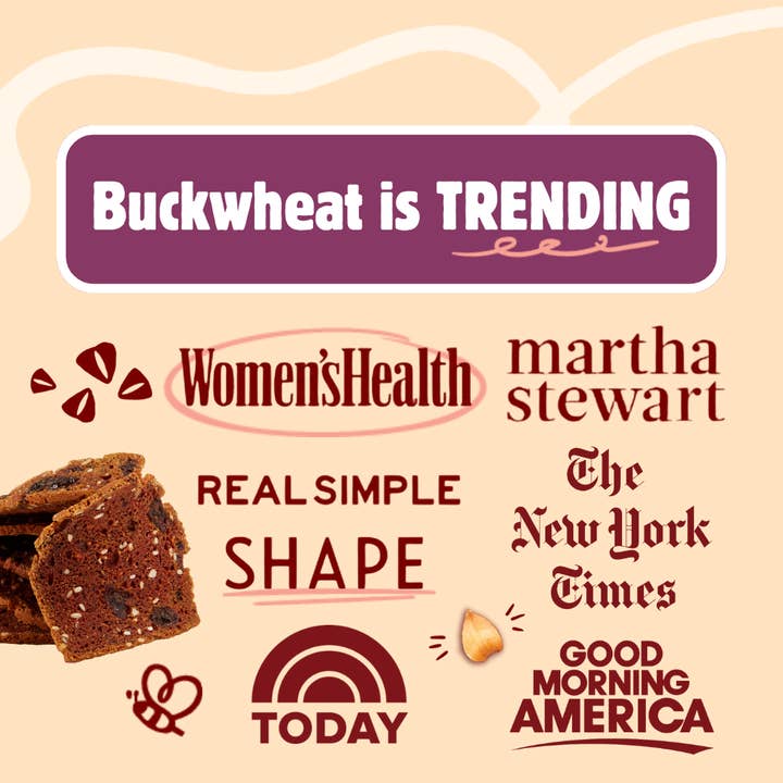 Better with Buckwheat | Maine Crisps - Wholesale Crackers - Maple Cinnamon Currant Crisps | Gluten-Free Crackers | Snack1