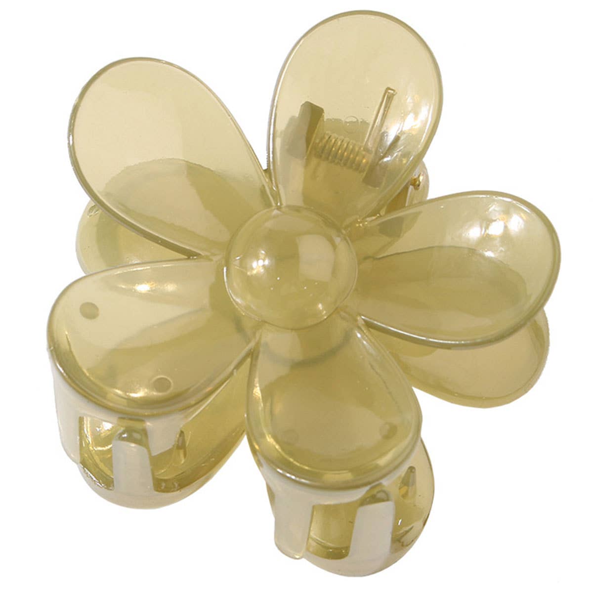 ACCITY - Wholesale Hair Clip - Women's - Matte Floral Hair Claw Clip–Cute & Strong Hold_CWAHA0731026