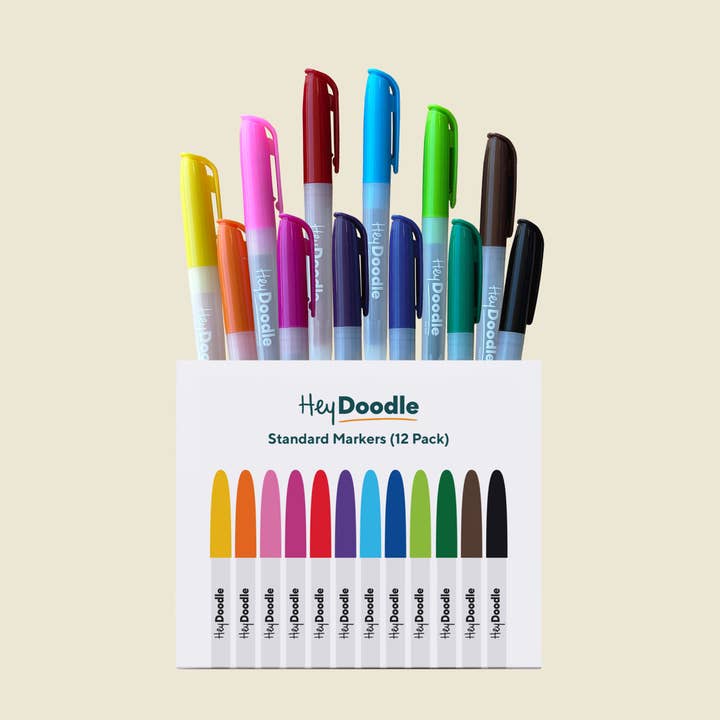 Standard Color Markers for wholesale by HeyDoodle