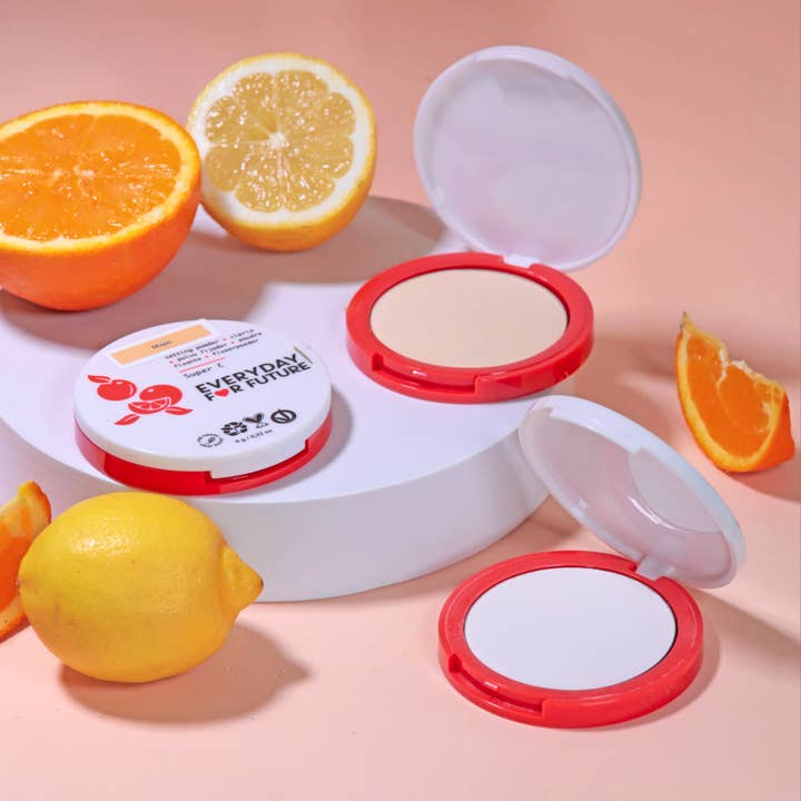 Cipria Compatta con Estratto di Arancia e Zeolite per la vendita all'ingrosso da parte di Everyday For Future